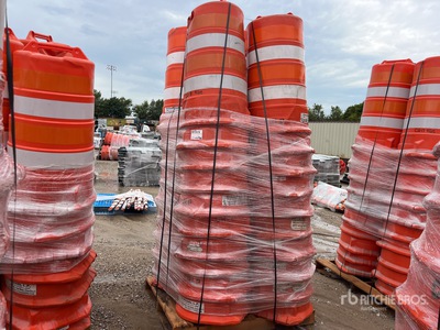 Quantity of (40) Traffic Barrels