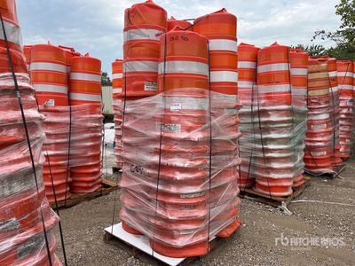 Quantity of (40) Traffic Barrels