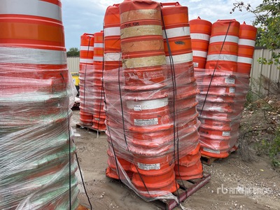 Quantity of (40) Traffic Barrels