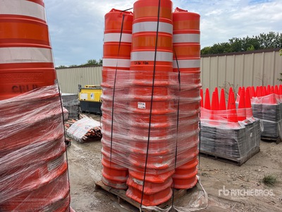 Quantity of (40) Traffic Barrels