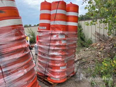 Quantity of (40) Traffic Barrels