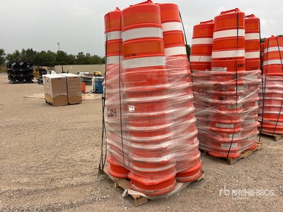 Quantity of (40) Traffic Barrels