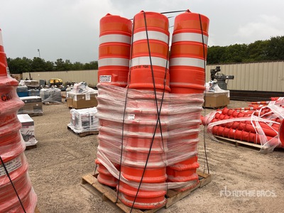 Quantity of (40) Traffic Barrels