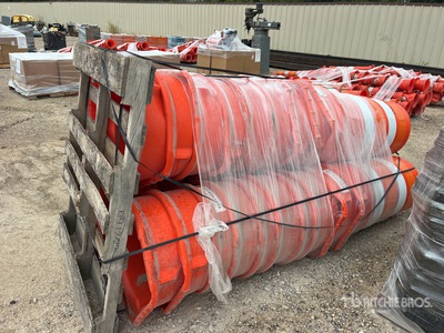 Quantity of (40) Traffic Barrels