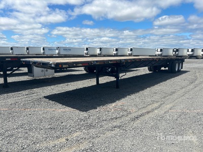 1992 Alloy 48 ft T/A Flatbed Trailer