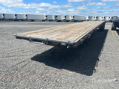 1993 Alloy 48 ft T/A Pritsche Anhänger
