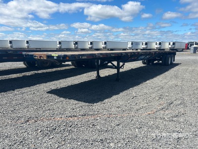 1992 Alloy 48 ft T/A Flatbed Trailer