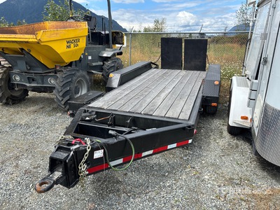 1976 16 ft Tri/A Equipment Trailer