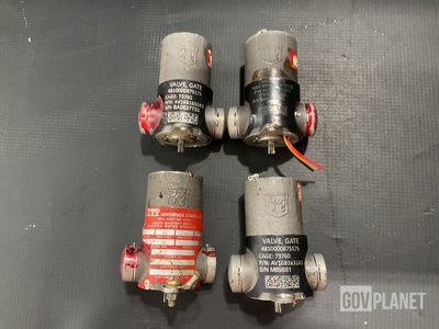 (4) Assorted Gate Valves