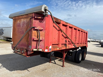 2001 Dierzen 22 ft T/A Remorque à benne basculante