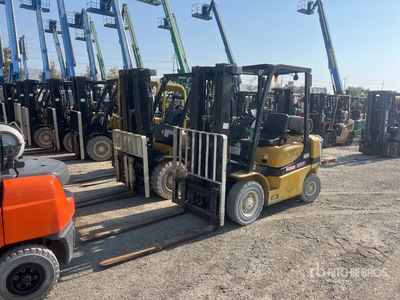 2017 Yale GLP050MX 4800 lb Pneumatic Tire Forklift