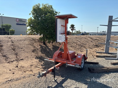 2018 Wanco WSDT3-S S/A Speed Monitoring Trailer