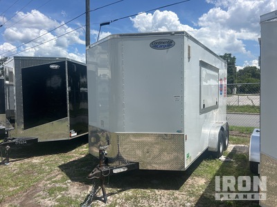 2023 Forest River 14 ft T/A Remolque Cerrado