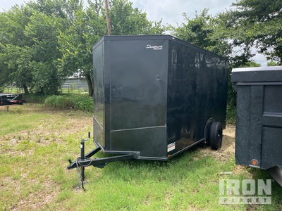 2024 Spartan 12 ft S/A Enclosed Trailer