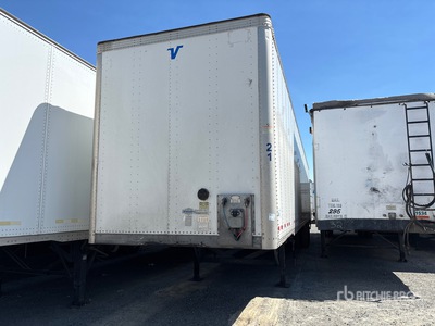 2022 Vanguard 53 ft x 102 in T/A Van Trailer