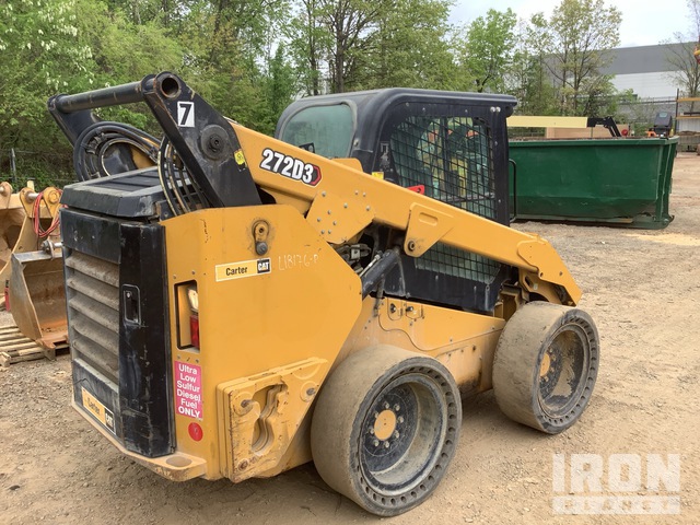 MINI CARGADOR SOBRE RUEDAS 2020 CATERPILLAR 272D3