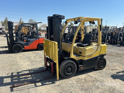 2014 Hyster H50FT 4750 lb Pneumatic Tire Forklift