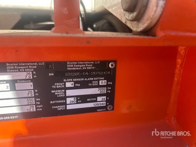 2021 Snorkel S3226E Scissor Lift