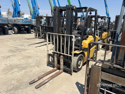 2018 Yale GLP050MX 4800 lb Pneumatic Tire Forklift