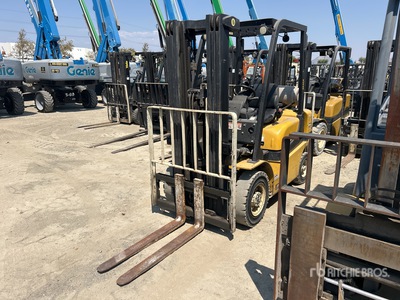 2018 Yale GLP050MX 4800 lb Pneumatic Tire Forklift