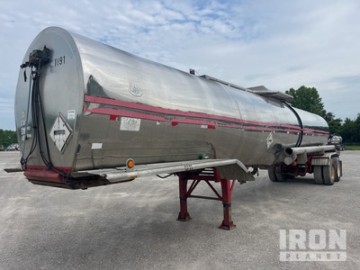 1985 Bar-Bel Kem Haul 101 6750 gal T/A Tanker Trailer