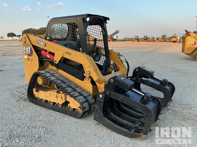 MINI CARGADOR SOBRE ORUGAS 2021 CATERPILLAR 239D3