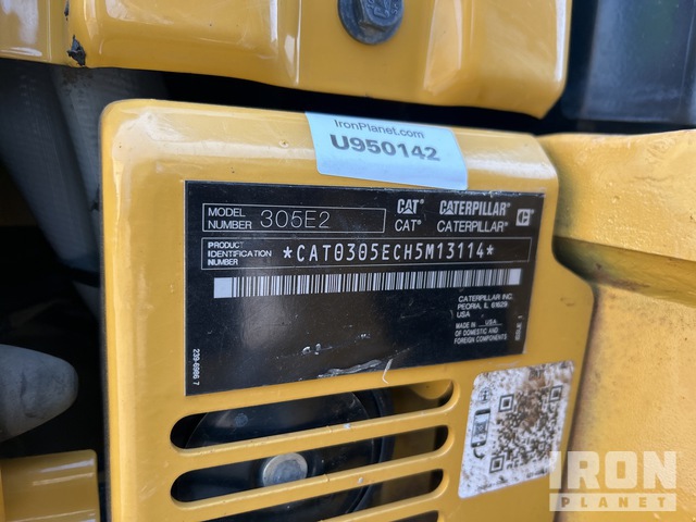 EXCAVADORA 2020 CATERPILLAR 305E2CR