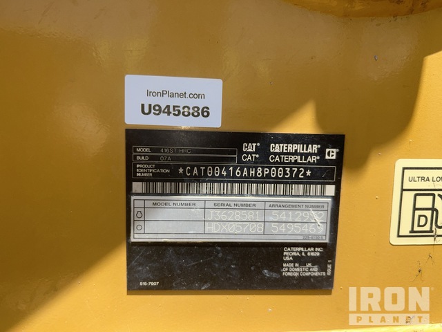 RETROEXCAVADORA 2021 CATERPILLAR 416STHRC