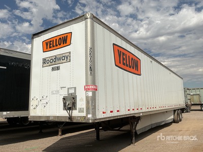 2008 Wabash DVCVHPC 53 ft x 102 in T/A Van Trailer