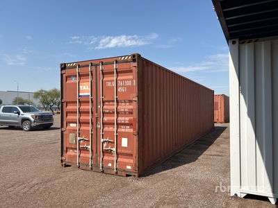 2008 40 ft High Cube Storage Container