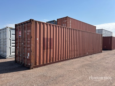 2008 40 ft High Cube Storage Container