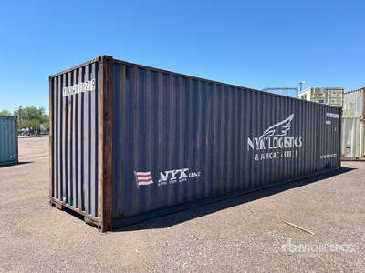 2008 40 ft High Cube Storage Container