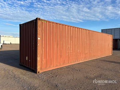 2010 40 ft High Cube Storage Container