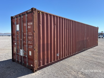 2010 40 ft High Cube Storage Container