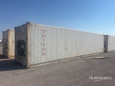 40 ft High Cube Refrigerated Storage Container (Inoperable)