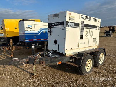 1994 Whisperwatt DCA-40SSI 40 kVA Mobile Generator Set (Inoperable)