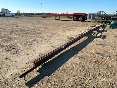 Quantity of (6) 38 ft Lengths of 2 3/8 in Pipe