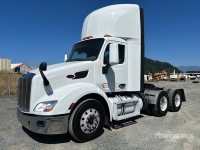 2017 Peterbilt 6x4 Cabeza Tractora Cabina Corta