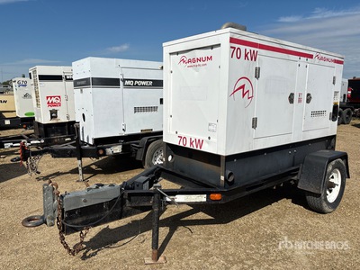 2012 Magnum MMG100 78 kW Mobile 発電機セット (250-749 kw/310-950 kva)