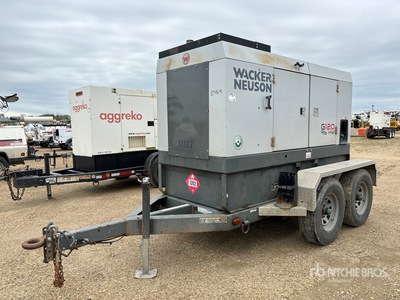 2014 Wacker Neuson G120 96 kW Mobile Generator