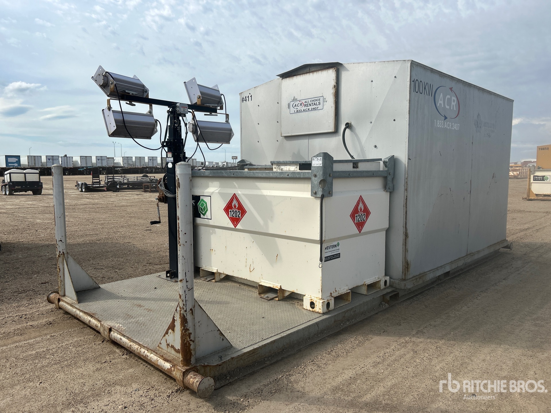 2013 Westquip WDV100 100 KW Generatore
