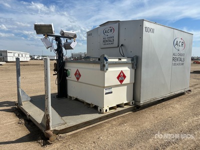 2013 Stamford 100 kW Containerized Skid Mounted Generator Set