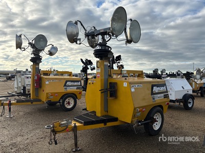 2013 Allmand Maxie-Lite V-TWR 20 kW を見 Light Tower