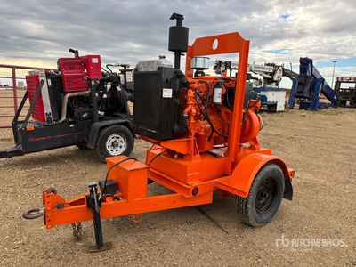 2013 Godwin CD150M Trailer-Mounted Water Pump