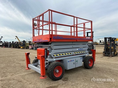2006 Skyjack SJ7135 RT 4x4 Diesel Scissor Lift