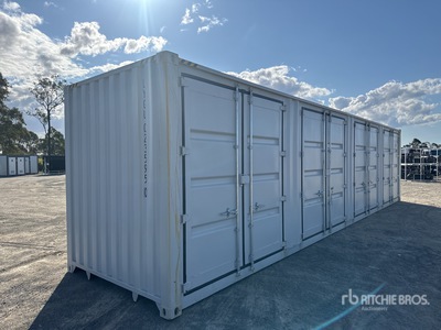 2025 40 ft High Cube Multi-Door Storage Container