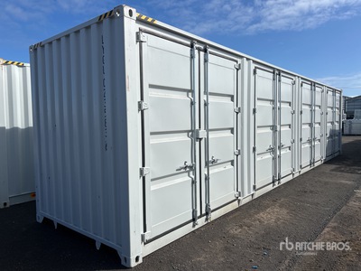 2025 40 ft High Cube Multi-Door Storage Container