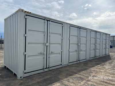 2025 40 ft High Cube Multi-Door Lagercontainer