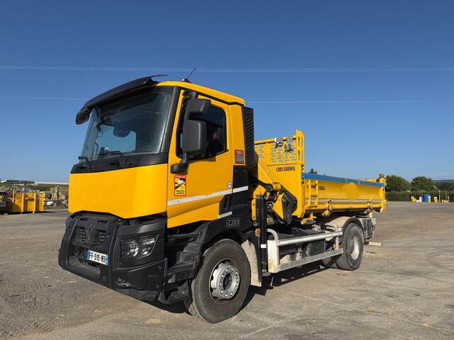 2019 Palfinger PK14002 EH on 2019 Renault C380 4x2 Tipper Truck w/Crane 2019 Palfinger PK14002 EH on 2019 Renault C380 4x2 Tipper Truck w/Crane