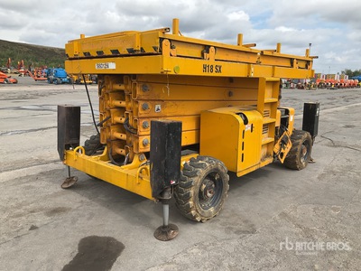 2014 Haulotte H18SDX 4x4 Diesel Scissor Lift (Inoperable)
